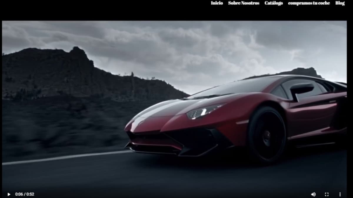 Proyecto Web informativa para alquiler de coches de alta gama – Euromotor